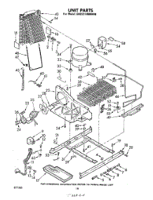 11 - Unit parts for Whirlpool Refrigerator EHD221MMWR0 from AppliancePartsPros.com
