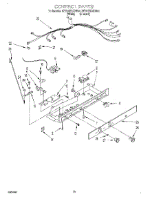 08 - Control, Lit / Optional parts for Whirlpool Refrigerator 8ED20TKXDN00 from AppliancePartsPros.com