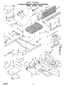 05 - Unit parts for Whirlpool Refrigerator ET25DMXDN01 from AppliancePartsPros.com