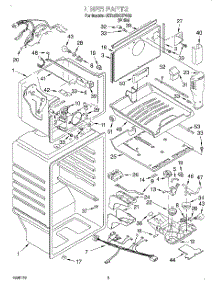 02 - Liner parts for Whirlpool Refrigerator 3ET22DKXFW02 from AppliancePartsPros.com