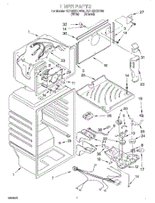 05 - Liner parts for Whirlpool Refrigerator 7ET18ZKXDW00 from AppliancePartsPros.com