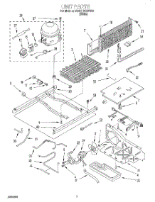 05 - Unit parts for Whirlpool Refrigerator 6EB21DKXDW00 from AppliancePartsPros.com