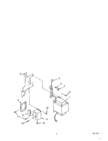03 - Transformer parts for Whirlpool Refrigerator JWKGN700001 from AppliancePartsPros.com