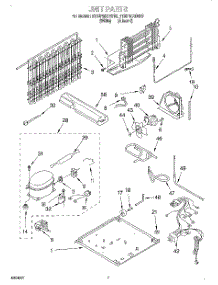 04 - Unit parts for Whirlpool Refrigerator ET20PMXDN03 from AppliancePartsPros.com