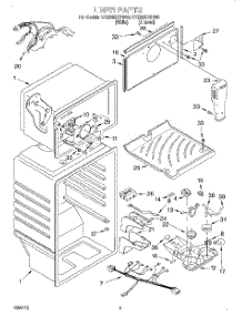 02 - Liner parts for Whirlpool Refrigerator ET22RMXGW00 from AppliancePartsPros.com