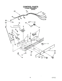 11 - Control parts for Whirlpool Refrigerator 3XARG486WP01 from AppliancePartsPros.com