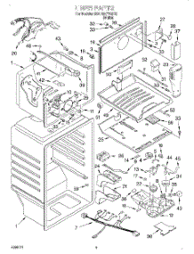 02 - Liner parts for Whirlpool Refrigerator 3XARG477GF02 from AppliancePartsPros.com