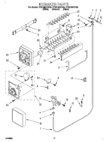 07 - Icemaker parts for Whirlpool Refrigerator ET25DMXDN00 from AppliancePartsPros.com