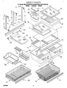 04 - Shelf, Lit / Optional parts for Whirlpool Refrigerator EB21DKXDN00 from AppliancePartsPros.com
