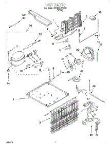 04 - Unit parts for Whirlpool Refrigerator ET18SCRFW00 from AppliancePartsPros.com