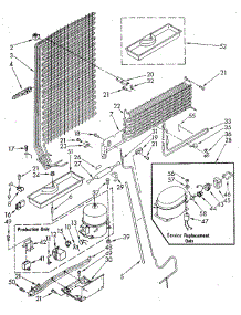 Unit parts for Whirlpool Refrigerator ET18GKXSN07 from AppliancePartsPros.com