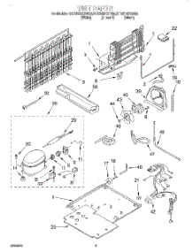 05 - Unit parts for Whirlpool Refrigerator GT22DMXGB00 from AppliancePartsPros.com