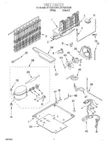 04 - Unit parts for Whirlpool Refrigerator ET18GKXGW01 from AppliancePartsPros.com
