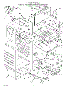 02 - Liner parts for Whirlpool Refrigerator GT22DKXGN00 from AppliancePartsPros.com