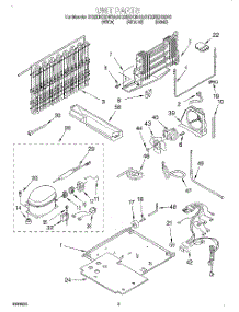 05 - Unit parts for Whirlpool Refrigerator GT22DKXGN00 from AppliancePartsPros.com