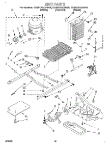 09 - Unit parts for Whirlpool Refrigerator ED25DQXBW00 from AppliancePartsPros.com