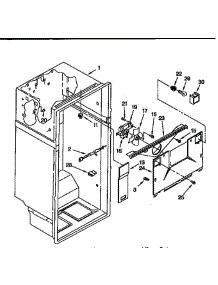 Liner parts for Whirlpool Refrigerator ED25DMXDW00 from AppliancePartsPros.com