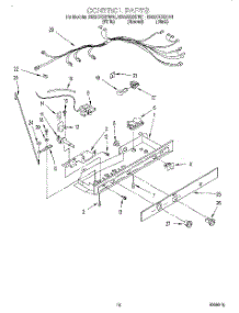 11 - Control parts for Whirlpool Refrigerator ED25CQXFB01 from AppliancePartsPros.com