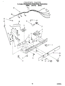 11 - Control parts for Whirlpool Refrigerator ED25DQXDB00 from AppliancePartsPros.com