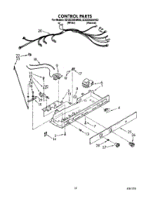 12 - Control parts for Whirlpool Refrigerator ED25DQXAW00 from AppliancePartsPros.com