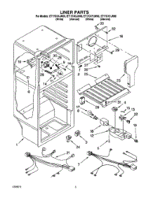 03 - Liner parts for Whirlpool Refrigerator ET17CKYJW00 from AppliancePartsPros.com