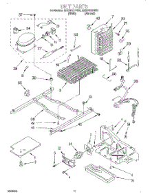 07 - Unit parts for Whirlpool Refrigerator ED20TKXFN00 from AppliancePartsPros.com