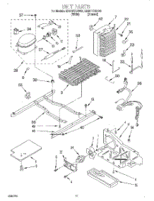 07 - Unit parts for Whirlpool Refrigerator ED20TKXDN03 from AppliancePartsPros.com