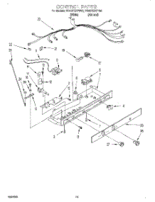 11 - Control, Lit / Optional parts for Whirlpool Refrigerator ED20TQXFN00 from AppliancePartsPros.com