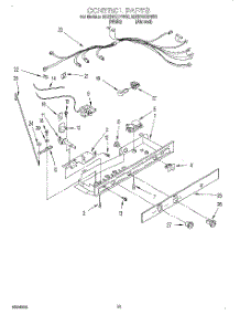 08 - Control, Lit / Optional parts for Whirlpool Refrigerator ED20TKXFW00 from AppliancePartsPros.com