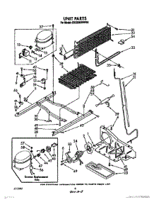 06 - Unit parts for Whirlpool Refrigerator EB22DKXWN00 from AppliancePartsPros.com