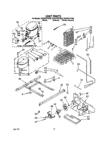 07 - Unit parts for Whirlpool Refrigerator ED20PKXYG00 from AppliancePartsPros.com