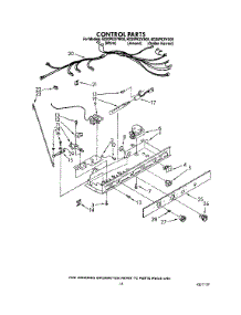 09 - Control, Lit / Optional parts for Whirlpool Refrigerator ED20PKXYG00 from AppliancePartsPros.com