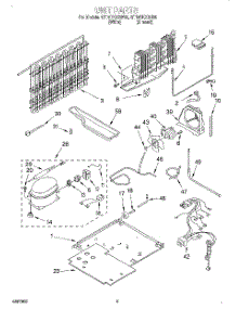 05 - Unit parts for Whirlpool Refrigerator GT19DKXGN00 from AppliancePartsPros.com