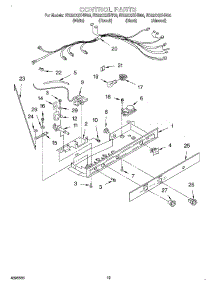 12 - Control, Optional parts for Whirlpool Refrigerator ED22CQXHB00 from AppliancePartsPros.com