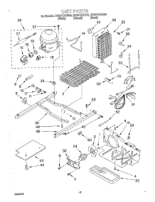 09 - Unit parts for Whirlpool Refrigerator ED25PEXHB00 from AppliancePartsPros.com