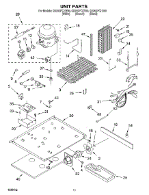 09 - Unit parts for Whirlpool Refrigerator GD25BFCHT00 from AppliancePartsPros.com
