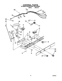 11 - Control parts for Whirlpool Refrigerator ED25TEXHN00 from AppliancePartsPros.com