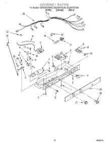 11 - Control parts for Whirlpool Refrigerator GD27DFXFW00 from AppliancePartsPros.com