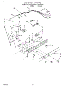 12 - Control, Optional parts for Whirlpool Refrigerator ED22PQXFW01 from AppliancePartsPros.com
