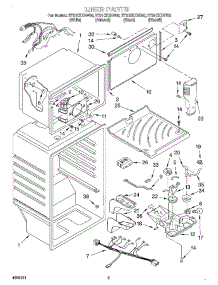 03 - Liner parts for Whirlpool Refrigerator ET21CKXHB00 from AppliancePartsPros.com