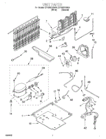 04 - Unit parts for Whirlpool Refrigerator ET19RKXGW00 from AppliancePartsPros.com