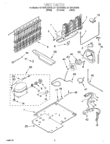 05 - Unit parts for Whirlpool Refrigerator GT19DKXGN02 from AppliancePartsPros.com