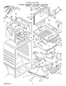 02 - Liner parts for Whirlpool Refrigerator GT19DKXGN01 from AppliancePartsPros.com