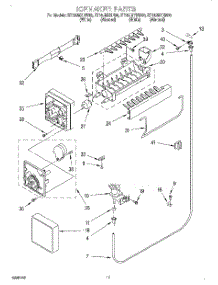 06 - Ice Maker parts for Whirlpool Refrigerator ET16JMXHN00 from AppliancePartsPros.com