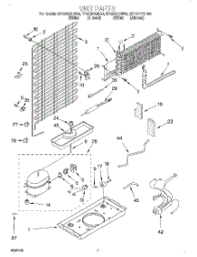 04 - Unit parts for Whirlpool Refrigerator ET16CKYHN00 from AppliancePartsPros.com