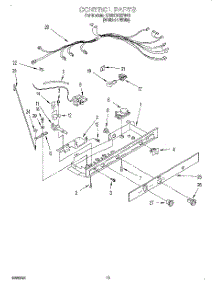 09 - Control, Optional parts for Whirlpool Refrigerator GD22DKXFW01 from AppliancePartsPros.com
