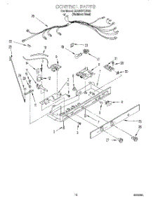11 - Control parts for Whirlpool Refrigerator GD25SFXHS00 from AppliancePartsPros.com
