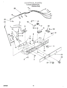 12 - Control parts for Whirlpool Refrigerator GD22SFXHS01 from AppliancePartsPros.com