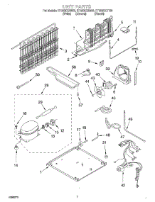 04 - Unit parts for Whirlpool Refrigerator ET18GKXHW00 from AppliancePartsPros.com