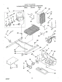 09 - Unit parts for Whirlpool Refrigerator ED25RFXFB01 from AppliancePartsPros.com